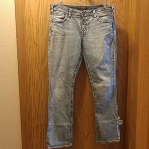 Silver Suki High Baby boot cut